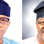 Governor Dapo Abiodun and Senator Gbenga Daniel