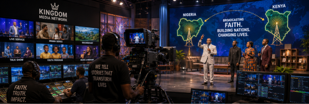 Faith-based media Nigeria Kenya gatekeepers of African storytelling Kano film village Christian TV stations