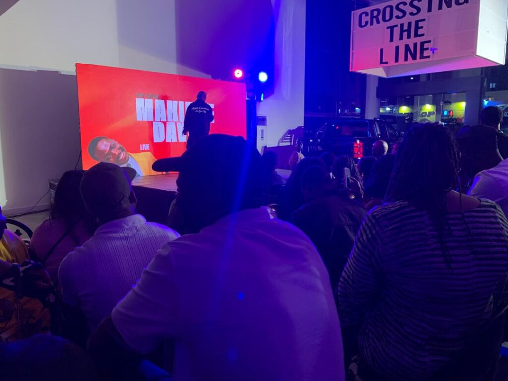 Makinde David Live: Crossing the Line official event
