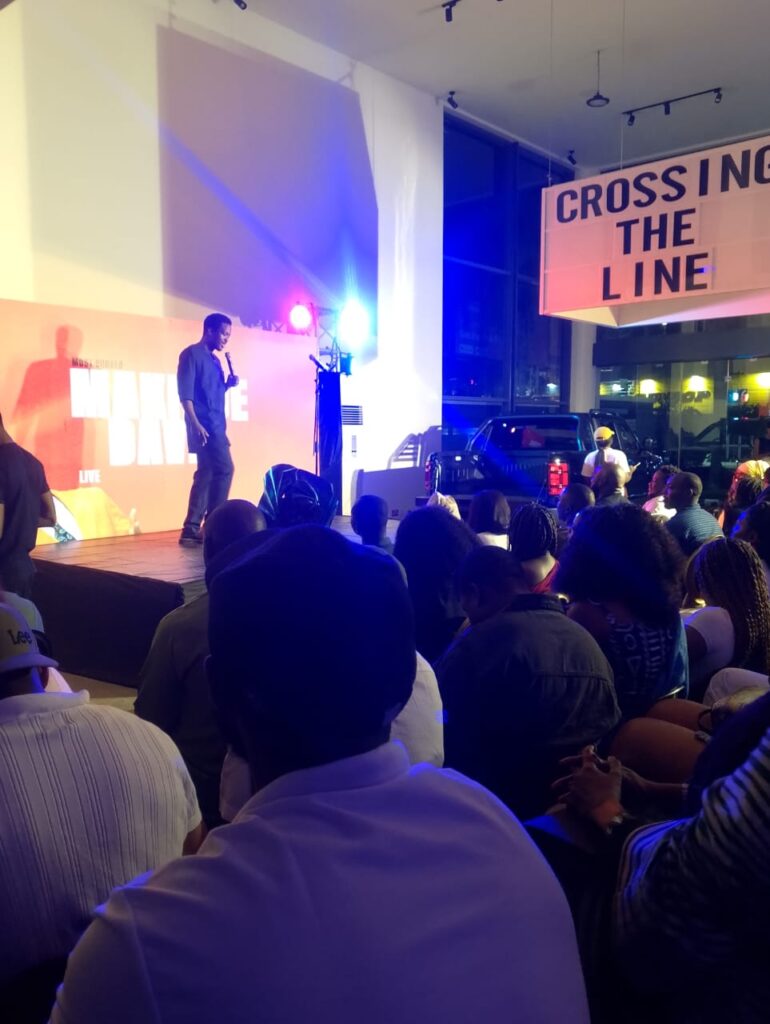 Makinde David Live: Crossing the Line official event
